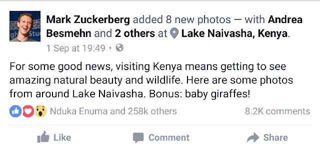 Facebook Founder Mark Zuckerberg Explores Kenyan Wildlife [PHOTOS] 20