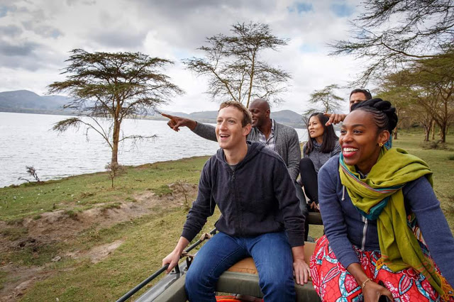 Facebook Founder Mark Zuckerberg Explores Kenyan Wildlife [PHOTOS] 1