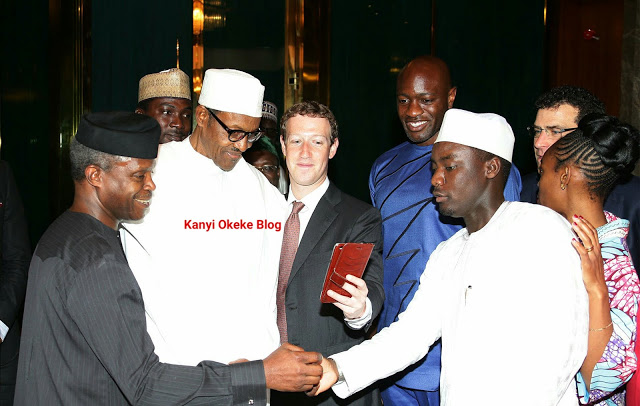 Billionaire founder of Facebook Mark Zuckerberg Takes Selfies With President Buhari [Photos] 14