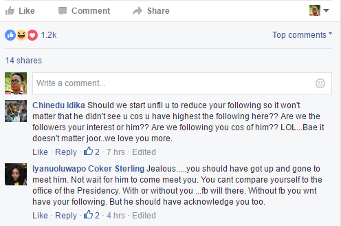Omotola not happy she didn't meet with Mark Zuckerberg despite being the most liked Nigerian celebrity on Facebook 9
