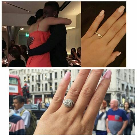 Did Trolls Force Emmanuel Emenike And Fiancée Iheoma Nnadi To Get A Bigger Engagement Ring? 1