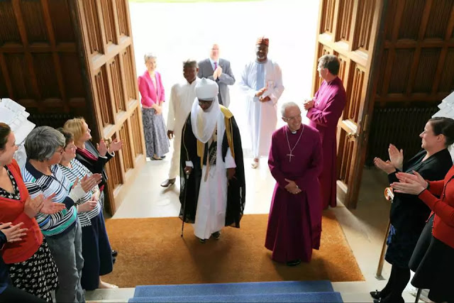 Emir of Kano Sanusi Lamido Meets With Archbishop of Canterbury Justin Welby in London [PHOTOS] 3
