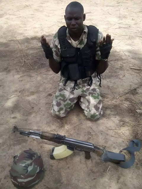 Meet brave soldier who is ready to die for Nigeria (Photos) 1