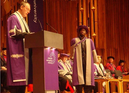 Nigerian Billionaire Alexander Amosu Bags Honorary PhD in Enterpreurship From Same University He Dropped Out From 6