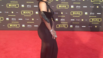 South African TV personality Boity Thulo Wore This Braless Dress To MTV MAMA Awards 1