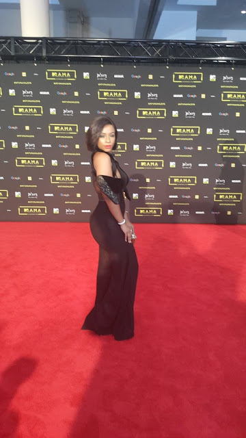 South African TV personality Boity Thulo Wore This Braless Dress To MTV MAMA Awards 170