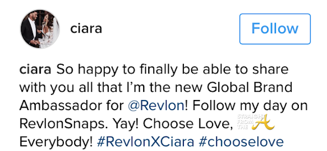 Ciara named Revlon Global Brand Ambassador, reveals her name came from the fragrance Ciara by Revlon (VIDEO) 14