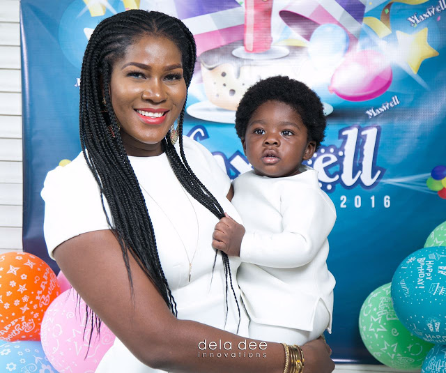 Actress Stephanie Okereke's Son Maxwell Is One. SEE PHOTOS From His 1st Birthday Party 8