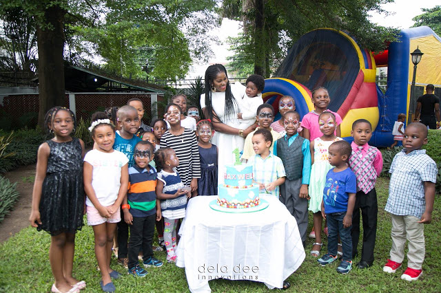 Actress Stephanie Okereke's Son Maxwell Is One. SEE PHOTOS From His 1st Birthday Party 4
