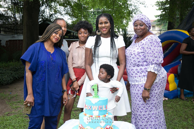 Actress Stephanie Okereke's Son Maxwell Is One. SEE PHOTOS From His 1st Birthday Party 7