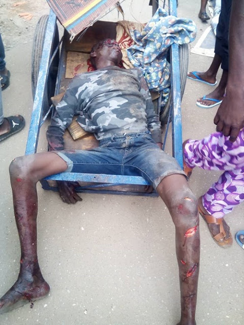 OMG: This Man Was Matcheted To Death By Thugs In Lagos Island [GRAPHIC PHOTO + VIDEO] 3