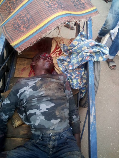 OMG: This Man Was Matcheted To Death By Thugs In Lagos Island [GRAPHIC PHOTO + VIDEO] 2