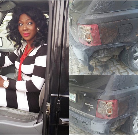 Generator Fire Burnt My Range Rover - Nollywood Actress Susan Peters [PHOTOS] 2