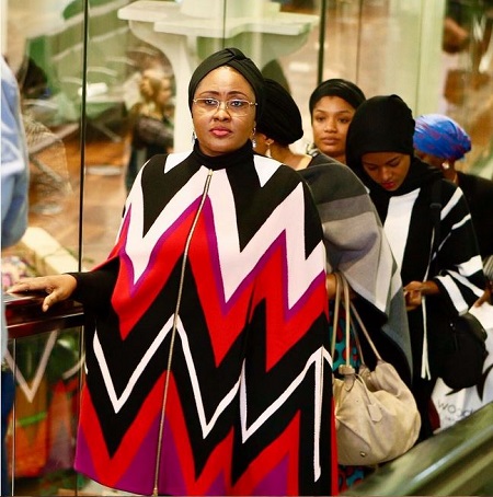 Aisha Buhari Makes Public Appearance after Controversial BBC Interview, Jets Off To Belgium 15