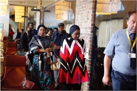 Aisha Buhari Makes Public Appearance after Controversial BBC Interview, Jets Off To Belgium 4