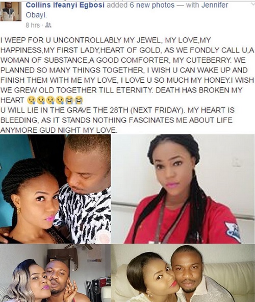 SAD! This Man's Fiancee Died In Front Of His House Few Weeks To Their Wedding [PHOTOS] 3