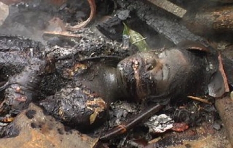 Two Ladies Stripped and Burnt to Death Over Lesbianism in Benue State (Graphic Photos) 2