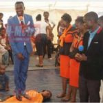 Pastor Uses Spiritual Power to Make Church Members Sleep, Stands on their stomach (Photos) 11