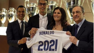 Cristiano Ronaldo Becomes Highest Paid Athlete In The World, Signs 350,000 Pounds Per Week Contract with Real Madrid 3