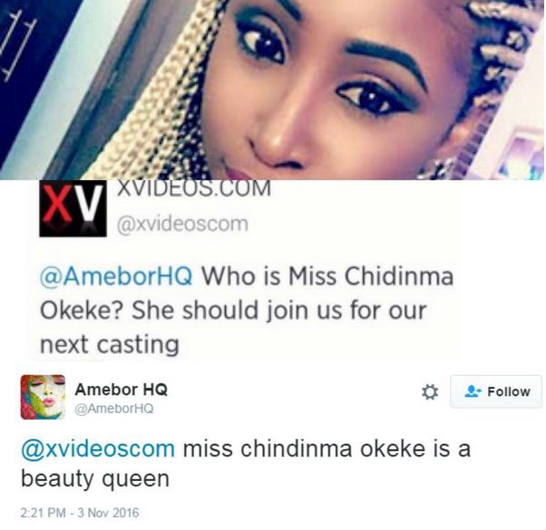 International Porn Site Invites Cucumber Queen Chidimma Okeke For Movie Casting 9
