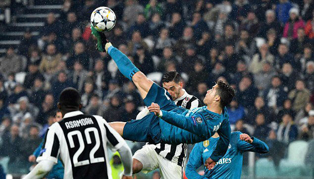 Ronaldo And Eleven Others Nominated For UEFA Goal Of The Season Prize 2