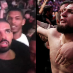 Drake's Reaction When Khabib Leaped Out Of The Fence At UFC Is Hilarious - He Was Terrified 2
