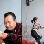 Meet The 6 Years Old Girl Who Takes Care Of Her Paralyzed Father After Mother Abandoned Them 11