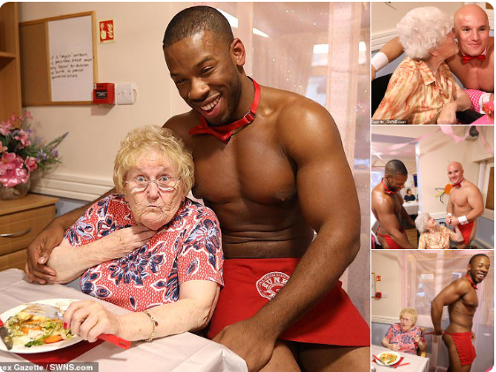 Female Pensioners Hire Two Naked Men To Serve Them Food At A Retirement Home - See Photos 44