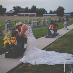 Grieving Bride Honor's Her Fiance By Wearing Wedding Dress To His Grave On The Day They Were Supposed To Marry 5