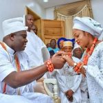 Ooni Of Ife’s New Wife Undergoes Final Rites To Become Queen, Nigerians React To The Pictures Of The Final Rites - See Photos 2