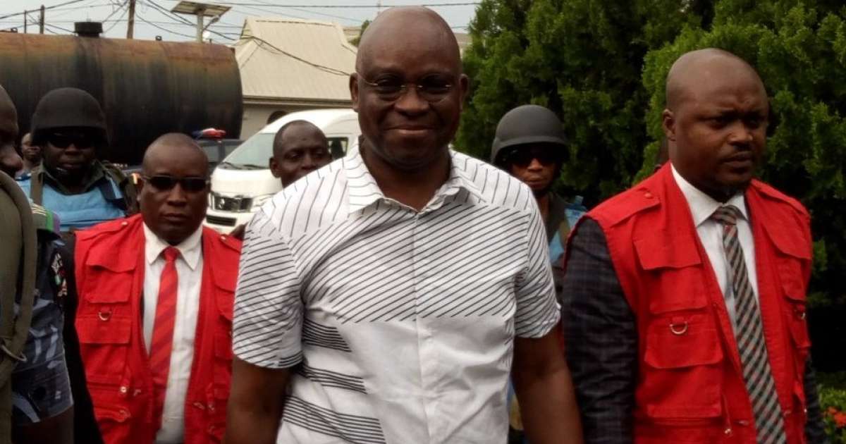 Court Finally Grants Former Governor, Ayodele Fayose N50m Bail From EFCC Custody 12