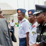 "I'll Be Paying Close Attention To You From Now On" - President Buhari Warns Nigeria Police Force 9