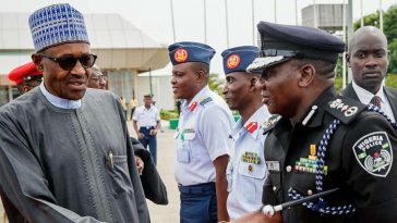 "I'll Be Paying Close Attention To You From Now On" - President Buhari Warns Nigeria Police Force 2