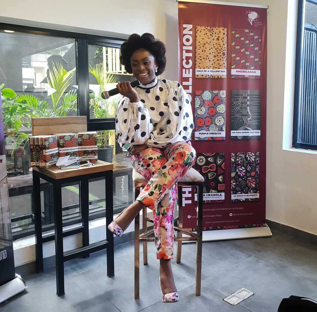 #WearNigeria! Ten Times Writer Chimamanda Adichie Slayed While Wearing Nigerian Designers 1