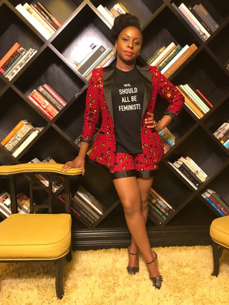 #WearNigeria! Ten Times Writer Chimamanda Adichie Slayed While Wearing Nigerian Designers 7