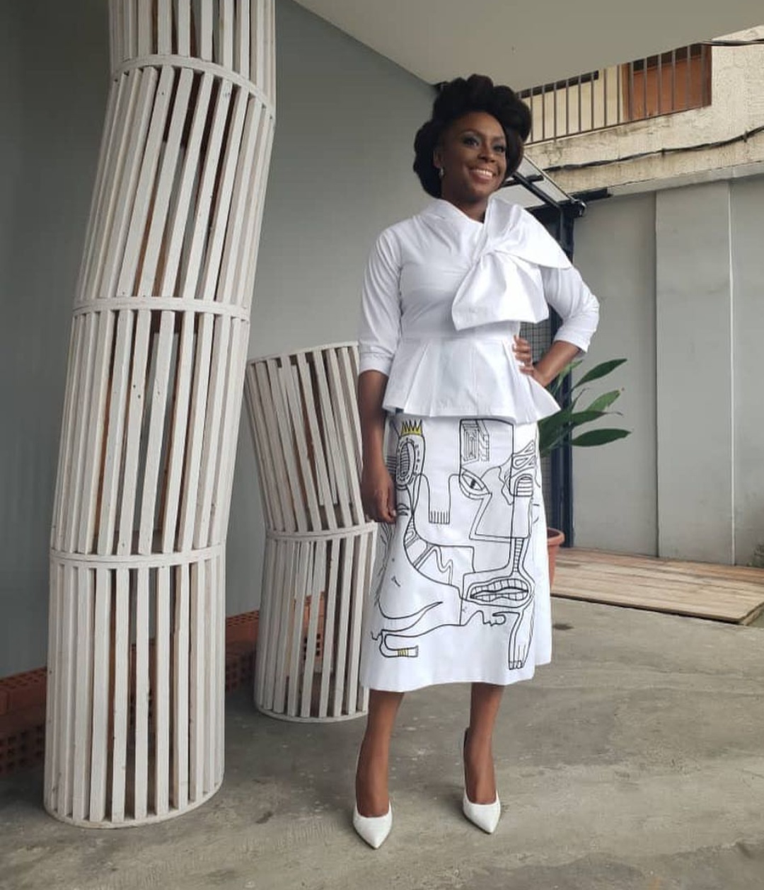 #WearNigeria! Ten Times Writer Chimamanda Adichie Slayed While Wearing Nigerian Designers 29 #WearNigeria! Ten Times Writer Chimamanda Adichie Slayed While Wearing Nigerian Designers 29