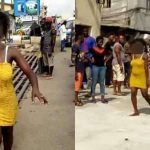 Young Lady Runs Mad After Allegedly Sleeping With A Married Man - See Photos 2