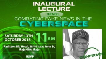 Guild of Professional Bloggers of Nigeria Lecture on Combating Fake News in Cyberspace Holds Tomorrow. 8