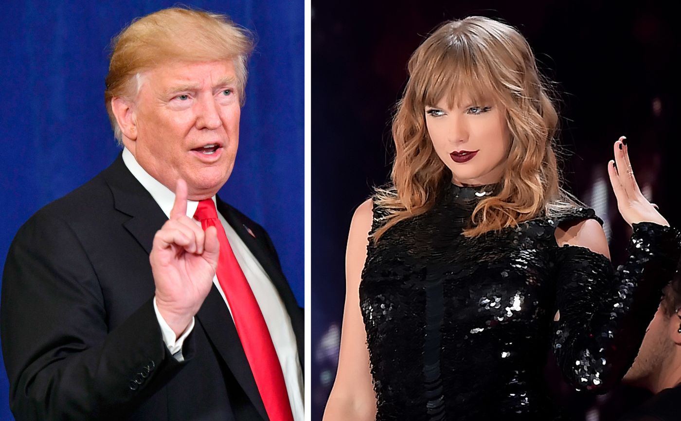 President Trump Fires Back At Taylor Swift For Endorsing Democrat - He Likes Her Music '25% Less Now' 50
