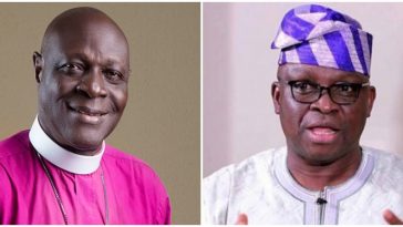 Fayose Is Back, Blasts Anglican Bishop - Remove Your Cassock So That The World Would Know You've Joined Politics 2
