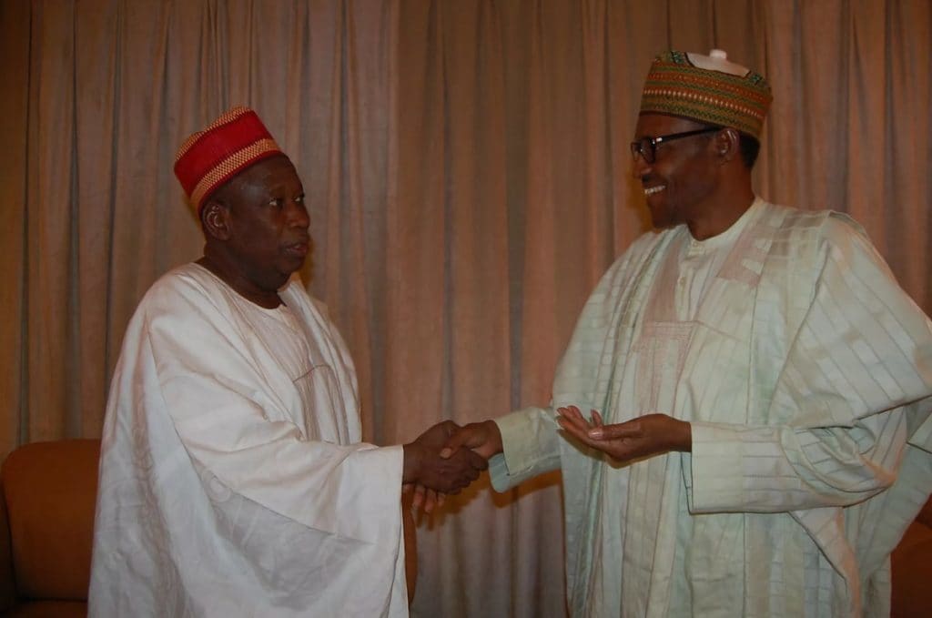 Governor Ganduje Promises President Buhari 5 Million Votes In Kano State During 2019 Election 46