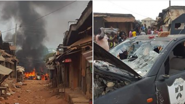 Photos From The Deadly Clash Between Police And IPOB Members In Nnewi, Anambra 3