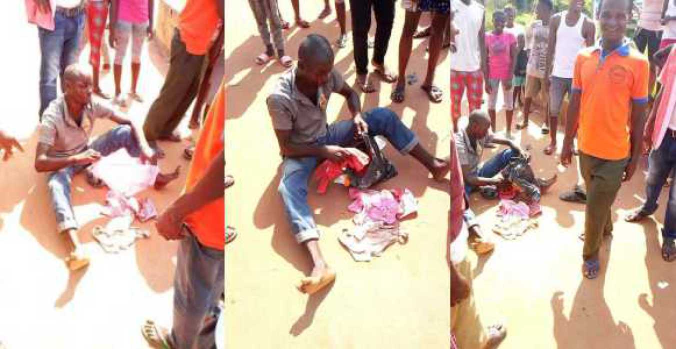 Man Gets Caught After Travelling Quite A Distance Just To Steal Women's Panties In Imo State 12