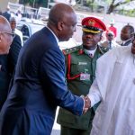Buhari And Saraki Meets In Public For The First Time Since The Senate President Dumped APC For PDP 24
