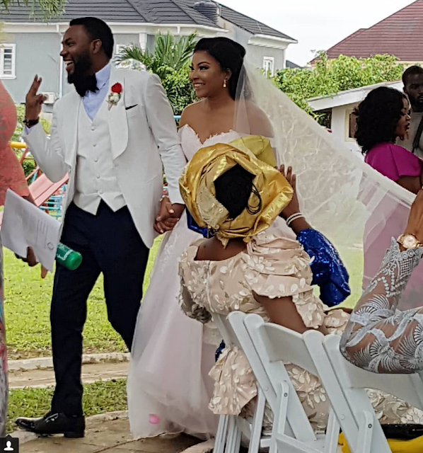 Photos From Tinsel Actors Linda Ejiofor And Ibrahim Suleiman's wedding in Lagos 3