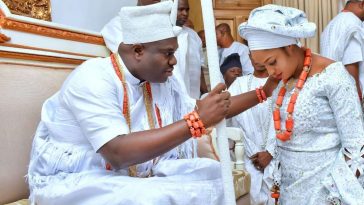 ‘I Was Never Single, I have a permanent Olori in the palace spiritually but I just joined my new one physically’ – Ooni Of Ife 4