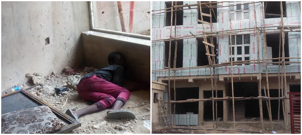 Young Man Found Dead In An Uncompleted Building In Lekki, Lagos [Graphic Photos] 1