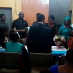 Drama As Bride Refuses To Kiss And Hug Groom During Wedding, Saying Her Church Forbids The Act 14