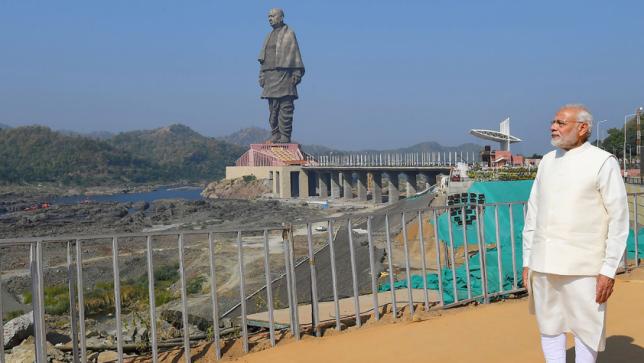 Watch As Indian Prime Minister Inaugurates World's Biggest Statue [Photos/Video] 12