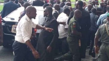Gunshots At Akwa Ibom Assembly As Governor Udom Storms Complex To Stop Lawmakers Sitting 7
